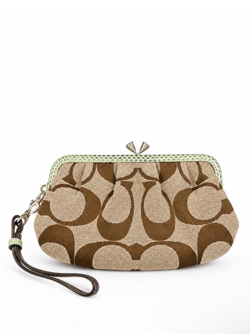 Coach Y2K Limited Edition Kisslock Clutch-EUC